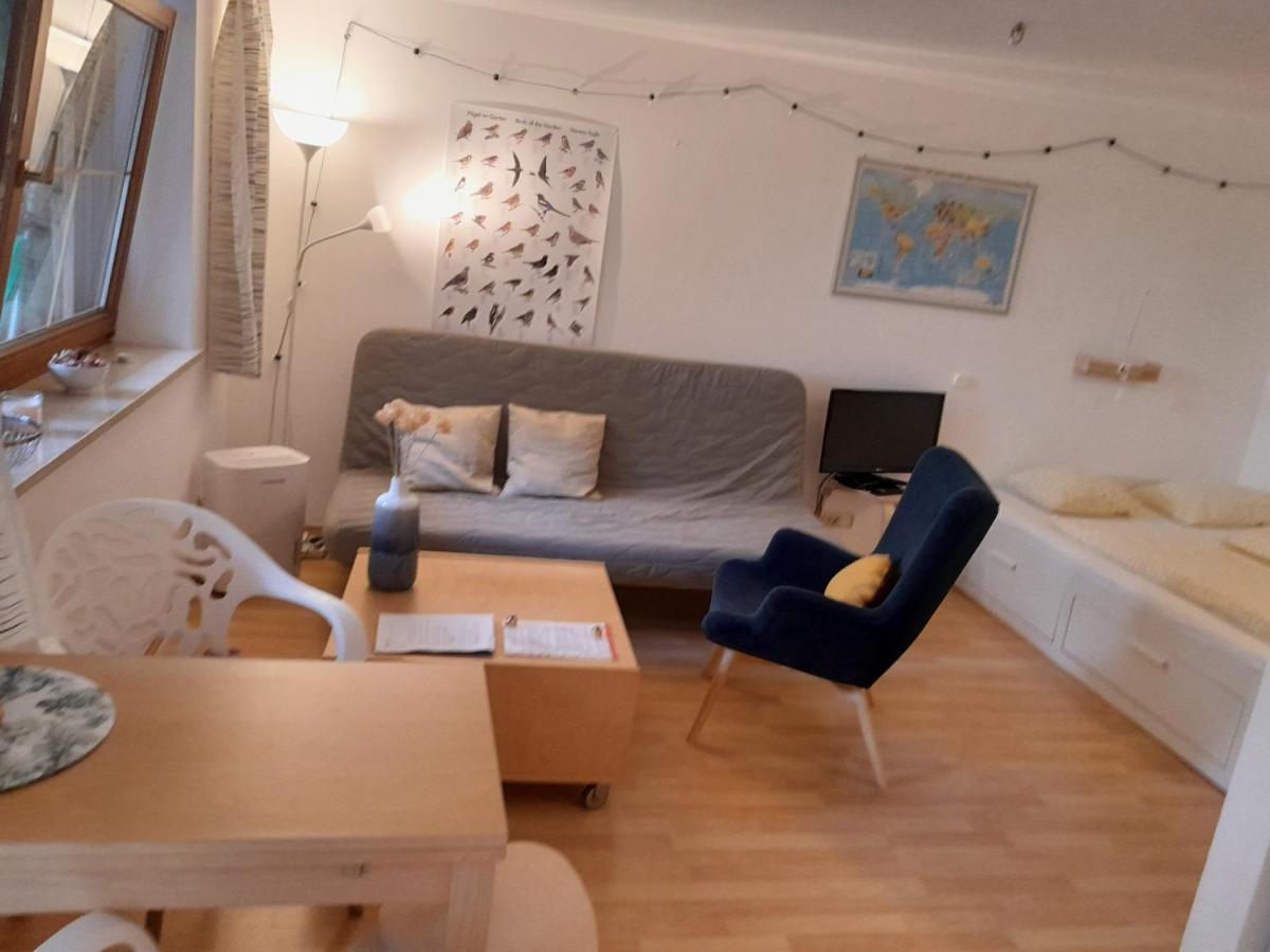 Apartment Mit Kueche Und Balkon Oder Terrasse, Ruhig Und Gut Erreichbar Piding Kültér fotó
